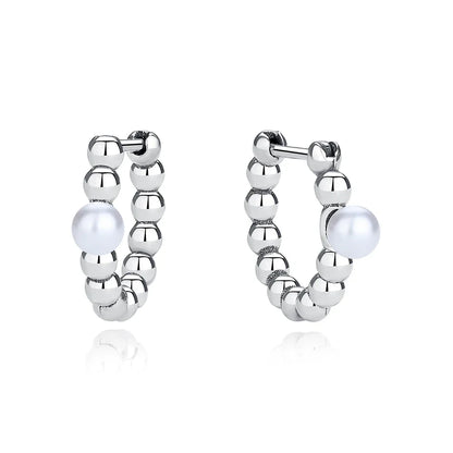 925 Sterling Silver Earrings | Women's Trendy Stud and Hoop Jewelry with Cubic Zirconia