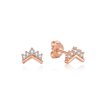 925 Sterling Silver Earrings | Women's Trendy Stud and Hoop Jewelry with Cubic Zirconia