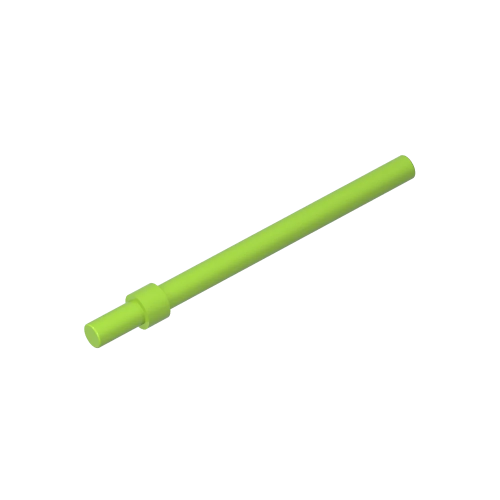 Gobricks GDS-905 Bar 6L with Stop Ring | Technical Building Block Piece Compatible with Lego 63965