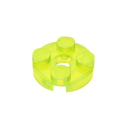 Gobricks GDS-609 PLATE 2X2 ROUND | Compatible Building Blocks for DIY Educational Models