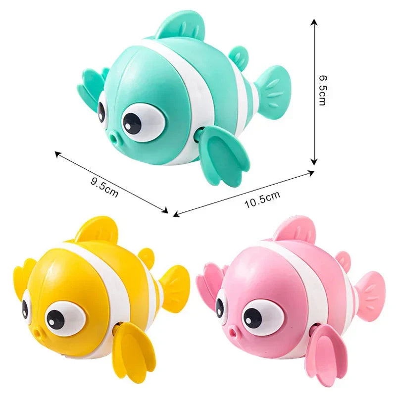 Wind Up Bath Toy Fish | Floating Swimming Toy for Toddlers