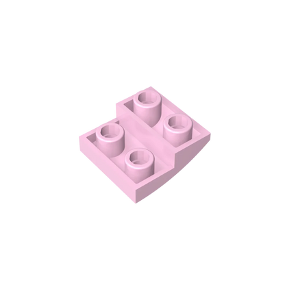 Gobricks GDS-1270 Slope, Curved 2 x 2 Inverted | Compatible with Lego 32803 Building Block