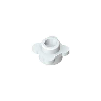 Gobricks GDS-839 Plate Round 1x1 with Flower Edge | Compatible with Lego 33291 28573