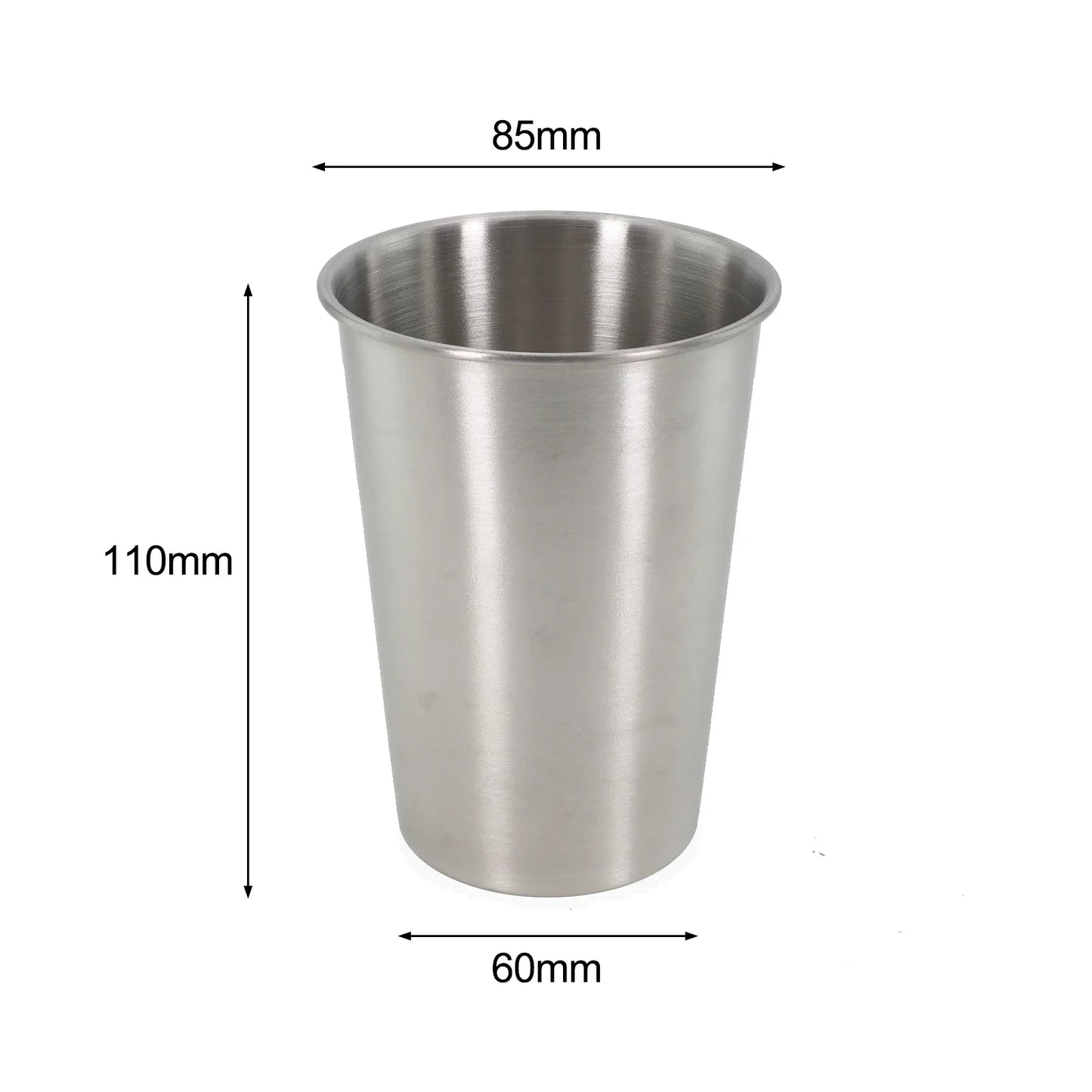 Stainless Steel Beer Cup Set | Durable Mugs for Camping, Coffee, and Whiskey