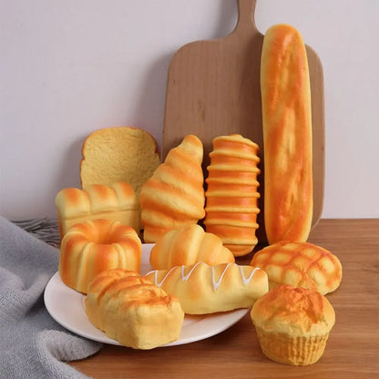 Stretch Bread Squeeze Toy | Sensory Fidget Stress Relief