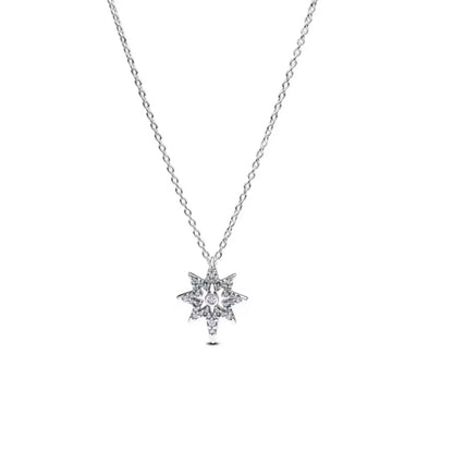 925 Sterling Silver Butterfly Heart Necklace and Earrings Set | Fine Jewelry for Women