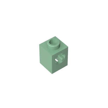 Gobricks GDS-2196 Technical Brick 1 x 1 with Axle Hole | Building Block for Lego