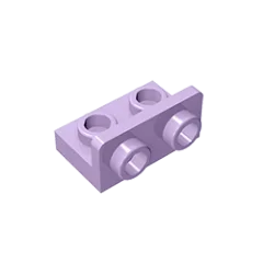 Gobricks GDS-643 Bracket 1 x 2 - 1 x 2 Inverted | Compatible Building Block for Lego 99780