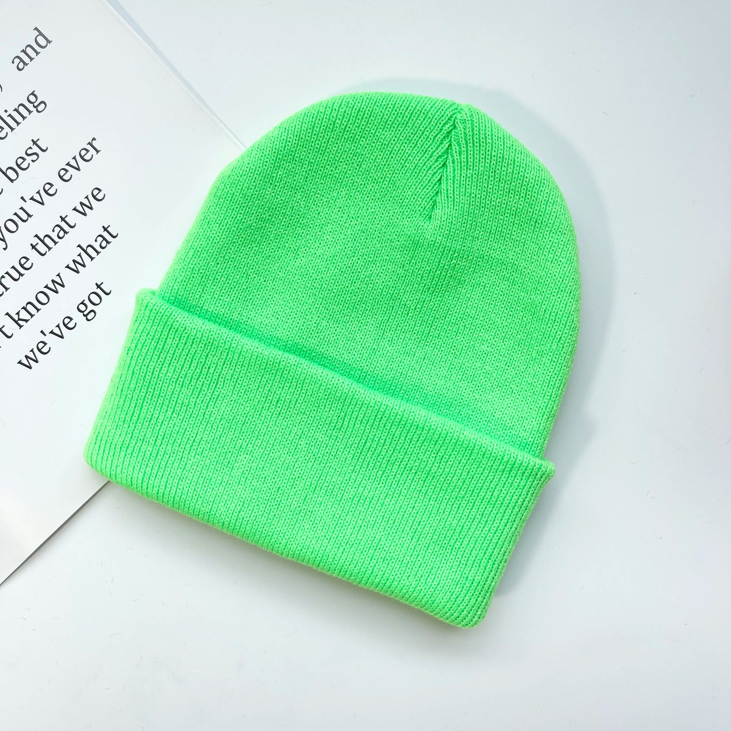 MLFO Colorful Knit Beanie with Ear Flaps | Unisex Winter Hat