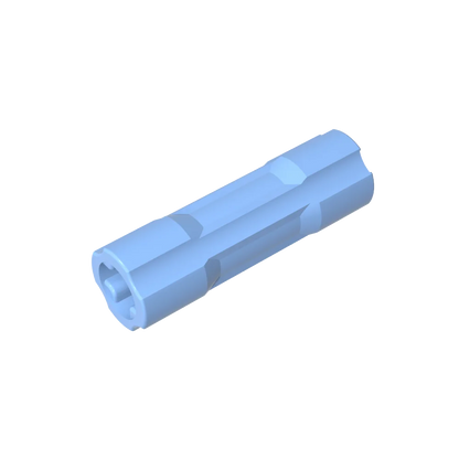 Gobricks GDS-1145 Technical Axle Connector 3L | Building Block Part Compatible with Lego 26287