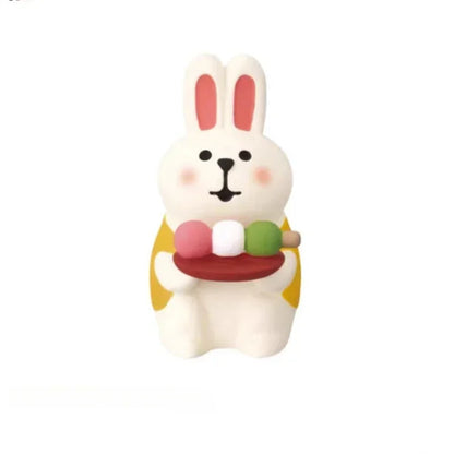 Cute Cat Ornament Admiring Flowers Scene ZAKKA Cherry Blossom INS Trendy Toy DIY Resin Handicraft Ornament