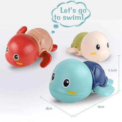 Whale Clockwork Bath Toy | Wind-Up Swimming Water Play for Toddlers