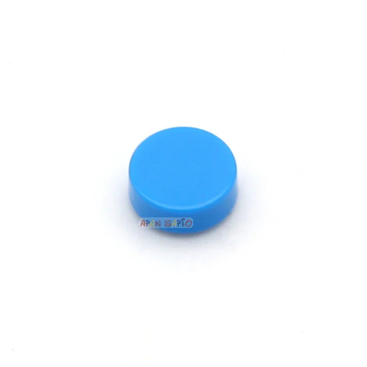 100pcs 1x1 Round Building Blocks Bricks | 33 Color DIY Educational Toy Set