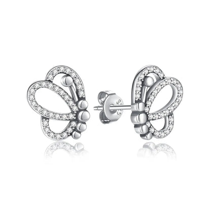 925 Sterling Silver Earrings | Women's Trendy Stud and Hoop Jewelry with Cubic Zirconia