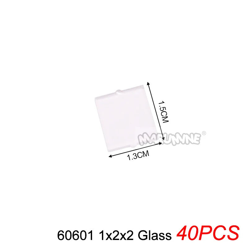 Marumine Window and Door Building Blocks | Compatible City House Parts Set