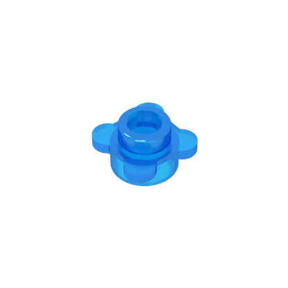 Gobricks GDS-839 Plate Round 1x1 with Flower Edge | Compatible with Lego 33291 28573