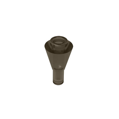 Gobricks GDS-1138 Cone 1 x 1 Inverted with Bar | Building Block for DIY Creations