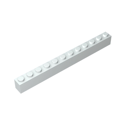 Gobricks GDS-538 Brick 1 x 12 | Compatible Building Block Pieces for DIY Construction