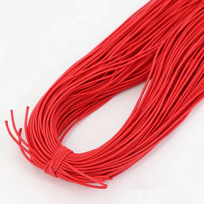Elastic Thread for Jewelry Making - 1.0mm to 2.5mm, 10 Yards, DIY Beaded Crafting Sewing Accessories