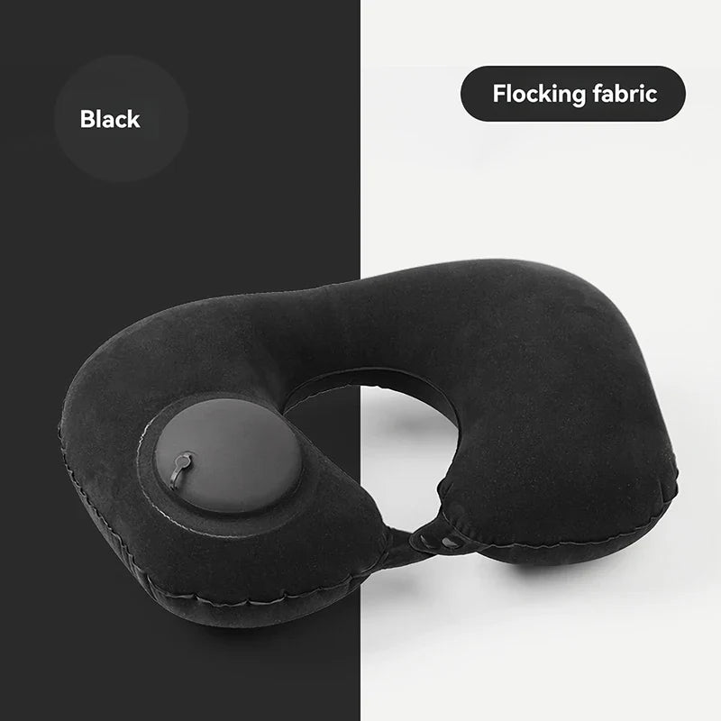 2025 New Inflatable Travel Neck Pillow | Portable U-Shaped Support Pillow