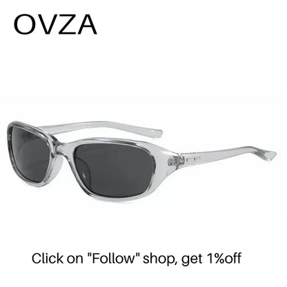 OVZA Rectangle Sunglasses for Women | UV400 Retro Fashion Shades