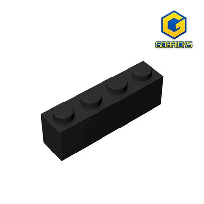 Gobricks GDS-534 Brick 1 x 4 without Bottom Tubes | Compatible Building Block Set
