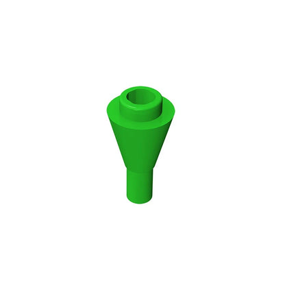 Gobricks GDS-1138 Cone 1 x 1 Inverted with Bar | Building Block for DIY Creations