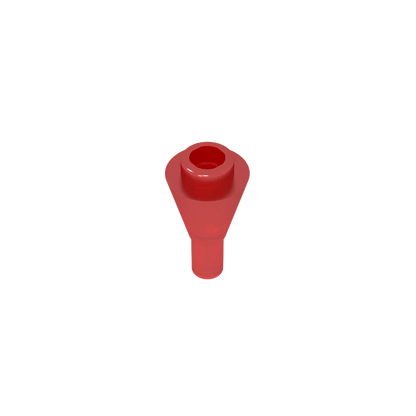 Gobricks GDS-1138 Cone 1 x 1 Inverted with Bar | Building Block for DIY Creations