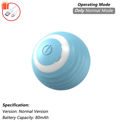 Interactive Smart Cat Toy Ball | Automatic Rolling Ball with Obstacle Avoidance
