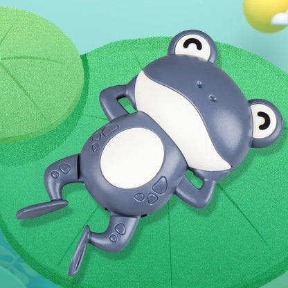 Clockwork Swim Frog Bath Toy | Toddler Bath Time Fun