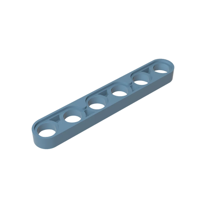 Gobricks GDS-694 Technical Liftarm Thin 1 x 6 | Compatible Building Block Piece