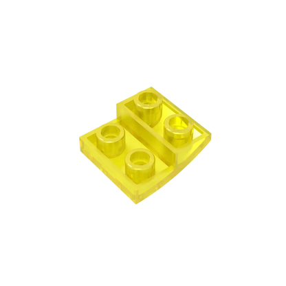 Gobricks GDS-1270 Slope, Curved 2 x 2 Inverted | Compatible with Lego 32803 Building Block
