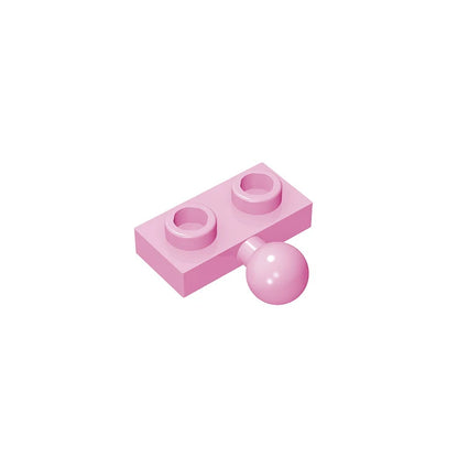 Plate, Modified 1 x 2 with Tow Ball on Side | Gobricks Building Block