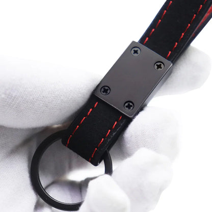 Leather Keychain for VW Key Fob | Volkswagen Key Ring Cover