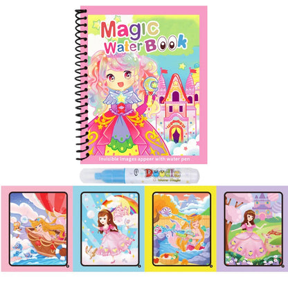 1pc Children's Reusable Water Drawing Book | Mess-Free Magic Coloring Pad