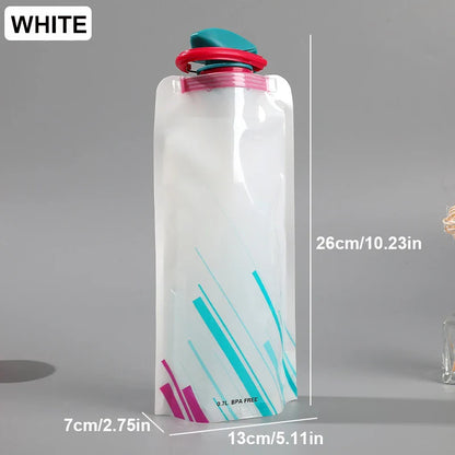 Foldable Outdoor Cycling Water Bottle | Portable Sports Water Cup