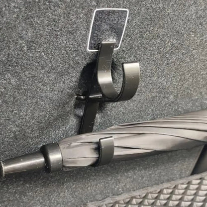 Car Umbrella Hanging Hook 2Pcs/set Space-Saving Car Internal Umbrella Storage Organizer For Trunk Automotive SUV Truck