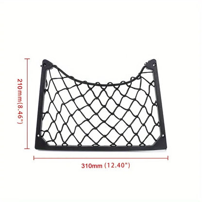 1PC Large Elastic Mesh Storage Shelf – Car Magazine Organizer Net for Vehicles, RVs, Campers & Boats