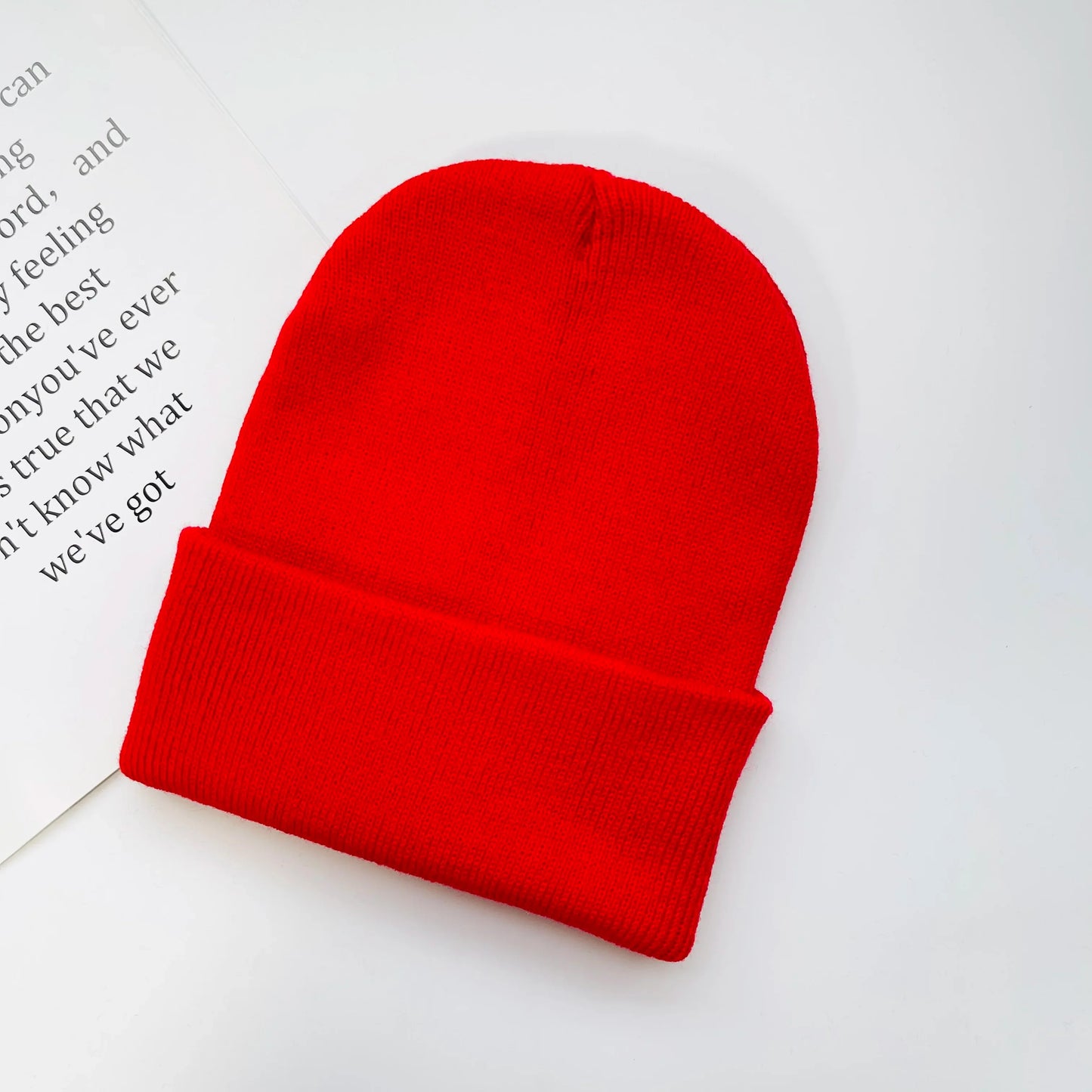MLFO Colorful Knit Beanie with Ear Flaps | Unisex Winter Hat