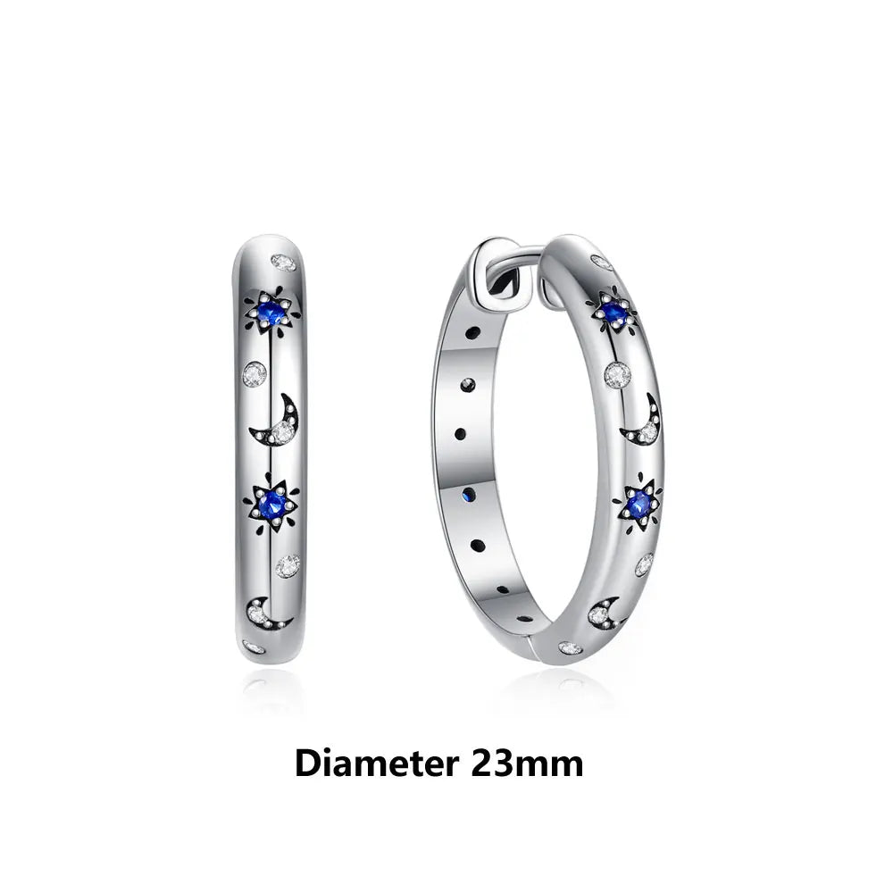 925 Sterling Silver Earrings | Women's Trendy Stud and Hoop Jewelry with Cubic Zirconia