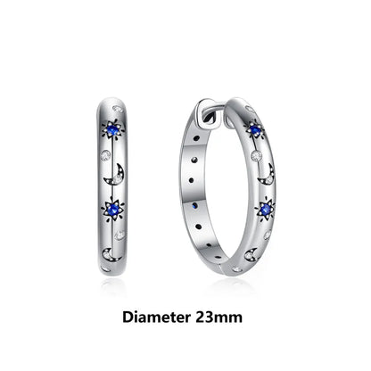 925 Sterling Silver Earrings | Women's Trendy Stud and Hoop Jewelry with Cubic Zirconia