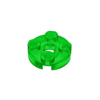 Gobricks GDS-609 PLATE 2X2 ROUND | Compatible Building Blocks for DIY Educational Models