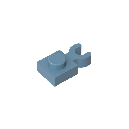 Gobrick GDS-814 PLATE 1X1 W. HOLDER | Building Block for DIY Creations