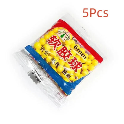 Aluminum Alloy Soft Pinball Launcher Gun | Fun Crackling Tube Toy