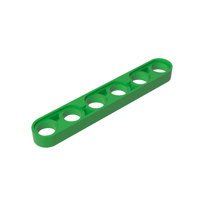 Gobricks GDS-694 Technical Liftarm Thin 1 x 6 | Compatible Building Block Piece
