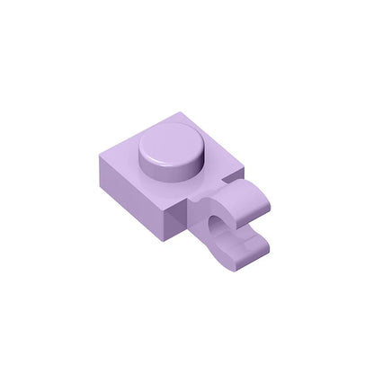 Gobricks GDS-813 1x1 Plate with Vertical Holder | Compatible with Lego 6019 and 61252