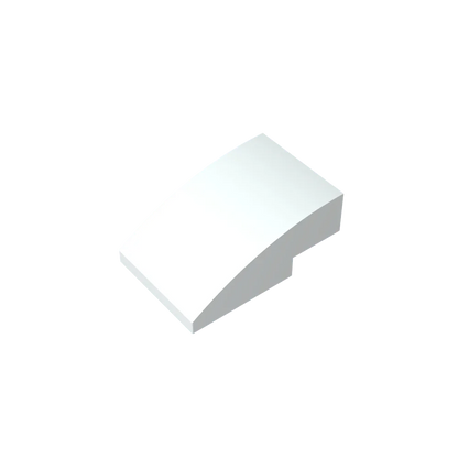 Gobricks GDS-1123 Slope, Curved 3 x 2 Building Block | Compatible with Lego 24309