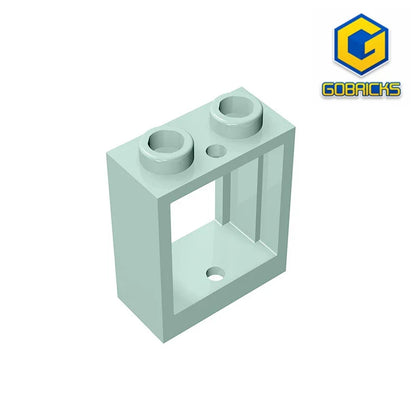 Gobricks GDS-783 Frame 1x2x2 Window | Compatible Building Block for DIY Projects
