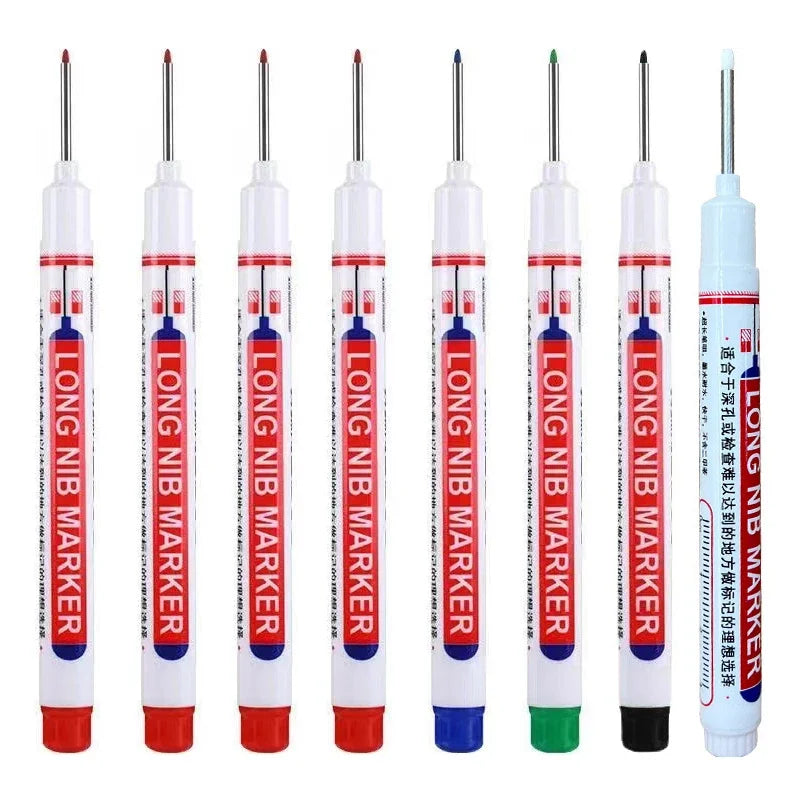 20mm Long Nib Markers for Deep Hole Marking | BSIDE Multi-Purpose Pen Set