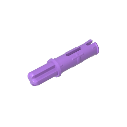 Gobricks GDS-929 Axle Pin 3L with Friction Ridges | Compatible Building Block for Technic
